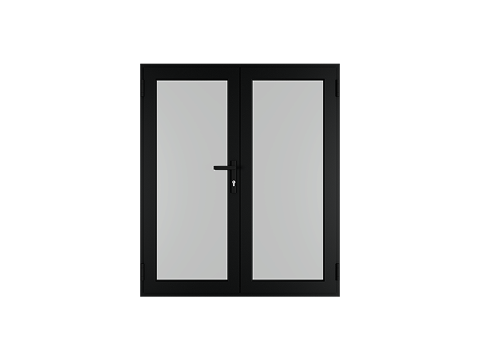 The window opens outwards.